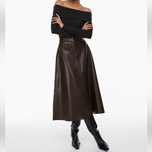 Aritzia Wilfred Bellflower Skirt